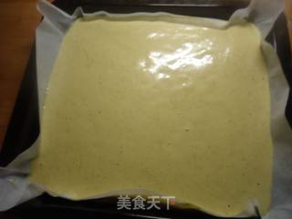 抹茶蛋糕块的做法步骤：9