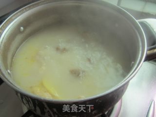 咸猪骨滚芥菜汤的做法步骤：5