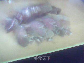 腊肉炒竹笋的做法步骤：2