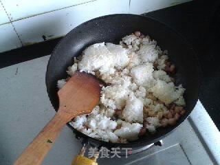 菠萝炒饭的做法步骤：5