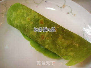 韭香腊肠卷----美味早餐卷起来的做法步骤：18