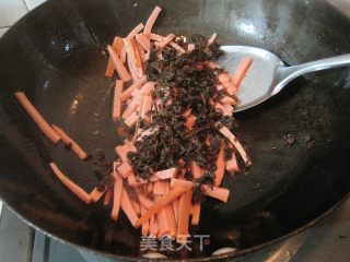 霉菜火腿肠的做法步骤：5