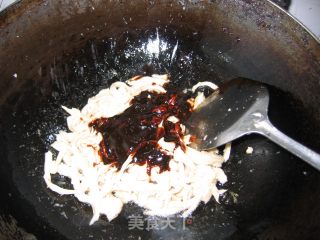 素食版京酱肉丝的做法步骤：5