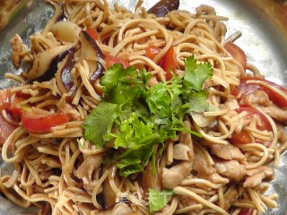 肉丝炒豆腐丝的做法步骤：6