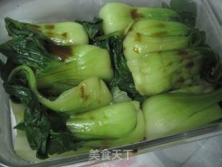 白灼油菜的做法步骤：5