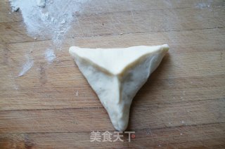 孩子吃的迷你糖三角的做法步骤：9