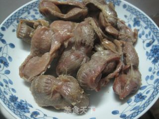 盐焗鸡胗的做法步骤：6
