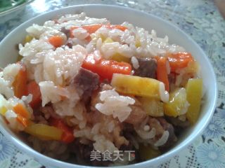 新疆抓饭的做法步骤：6