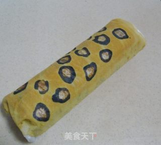 豹纹蛋糕卷的做法步骤：9