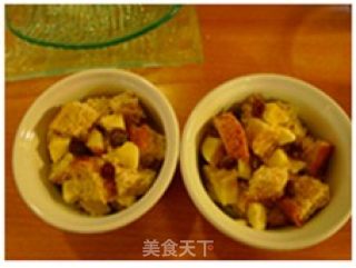 健康早餐—香蕉面包布丁的做法步骤：3