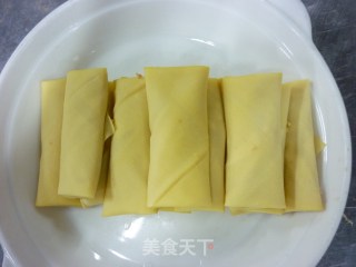 千张卷肉的做法步骤：7