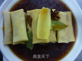 千张卷肉的做法步骤：8