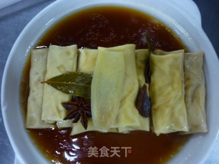 千张卷肉的做法步骤：9