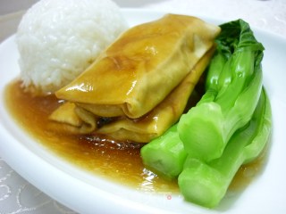 千张卷肉的做法步骤：11