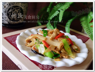 【家庭快手小炒】爱上混搭营养小炒---香菇土豆炒鸡片的做法步骤：10