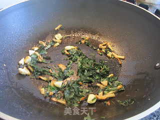 紫苏秋葵炒鸭胗的做法步骤：6