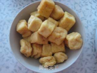 春季去火—油菜豆腐的做法步骤：2