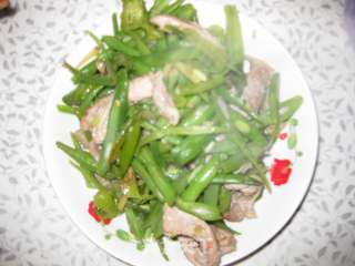 肉炒芸豆丝的做法步骤：9