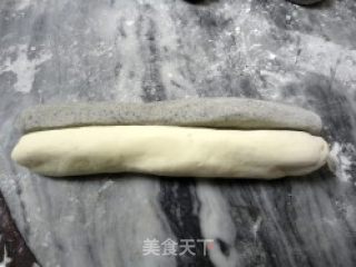 黑白配-----香菇猪肉包子的做法步骤：9