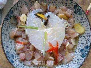 清蒸鳕鱼罗非鱼的做法步骤：4