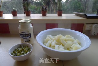 土豆沙拉 健康简单的做法步骤：3