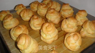 奶油泡芙的做法步骤：8