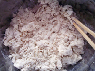 肉松芝麻饼的做法步骤：3