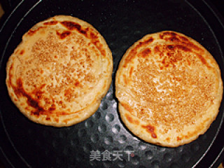 肉松芝麻饼的做法步骤：12
