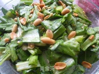 蒜香油麦的做法步骤：6