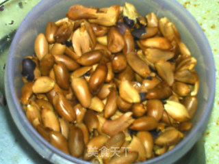 简易绿茶花生糖的做法步骤：5
