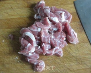 西葫芦炒肉片的做法步骤：3