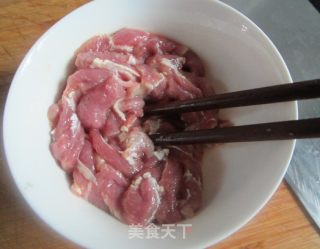 西葫芦炒肉片的做法步骤：4