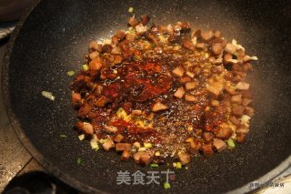 叉烧麻婆豆腐的做法步骤：4