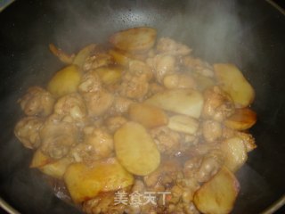 香辣土豆焖鸡块的做法步骤：10
