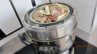 杏鲍菇扣肉的做法步骤：10