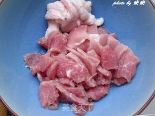 酸菜肉片山药的做法步骤：4