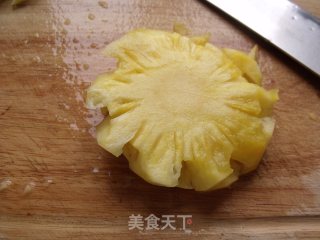 菠萝果酱的做法步骤：1