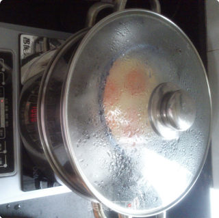 蒸公仔面鸡蛋羹的做法步骤：8