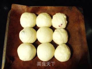 蓝莓果酸奶面包的做法步骤：9