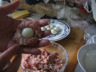 珍珠蛋芯丸的做法步骤：3