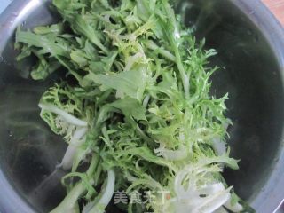 凉拌苦菊的做法步骤：1