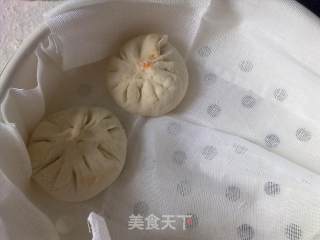 猪肉胡萝卜包子的做法步骤：8