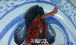 孔雀开屏之天然玉成海虹屏的做法步骤：6