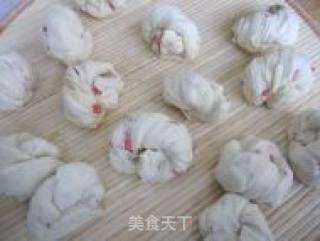 火腿蒸花卷的做法步骤：8