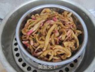 蒸萝卜干咸菜的做法步骤：5