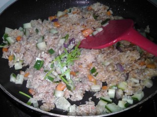 芝士焗炒饭的做法步骤：4
