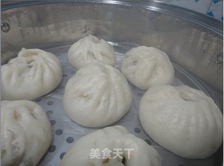 牛肉酸菜包的做法步骤：9