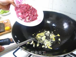 超级米饭杀手---野山椒炝牛肉的做法步骤：8