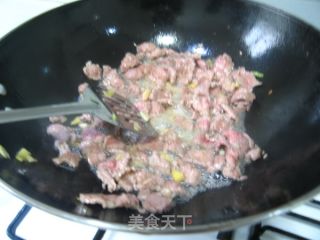 超级米饭杀手---野山椒炝牛肉的做法步骤：9
