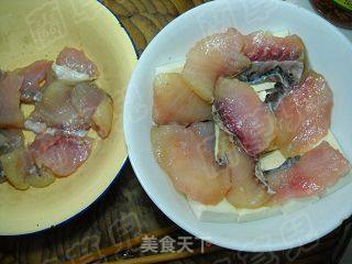 雪菜蒸鱼豆腐的做法步骤：6